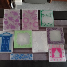 Joblot embossing folders for sale  AXMINSTER
