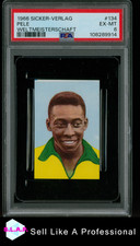 Usado, PELE WELTMEISTERSCHAFT SICKER-VERLAG WELTMEISTERSCHAFT 1966 134 PSA 6 comprar usado  Enviando para Brazil