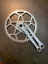 Magistroni pista 165 mm 5-pin cottered steel chromed crankset 48t 50.4 comprar usado Magistroni pista 165 mm 5-pin cottered steel chromed crankset 48t 50.4 comprar usado  Enviando para Brazil