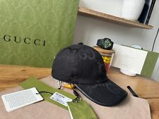 Gucci black cap for sale  LONDON