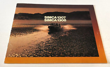 Commerciale simca 1307 d'occasion  Quarré-les-Tombes