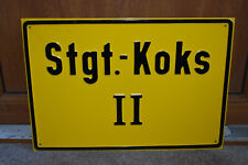 Altes blechschild stuttgart gebraucht kaufen  Limbach-Oberfrohna
