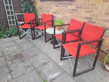 Directors chairs set for sale  NORTHALLERTON