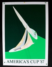 Franco Costa - America's Cup 87-2 - Serigrafia - 1986- Não assinado- Ilimitado. Edição comprar usado  Enviando para Brazil