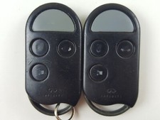 LOTE ORIGINAL DE 2 INFINITI I30 95-99 CHAVE OEM MENOS ENTRADA CONTROLE REMOTO FOB 4 BOTÕES EUA comprar usado  Enviando para Brazil