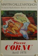 Affiche pierre cornu d'occasion  La Courtine