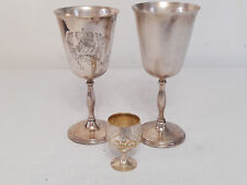 Vintage goblets cups for sale  BRIDGEND