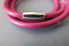 Bracelet collier cuir d'occasion  Saumur