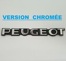 Monogramme peugeot chrome d'occasion  Plœuc-sur-Lié