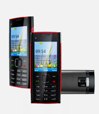 Celular Nokia X2-00 preto vermelho (desbloqueado) botão clássico + garantia, usado comprar usado  Enviando para Brazil