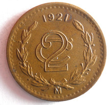 1921 mexico centavos for sale  Olympia