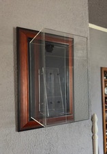 Luva de boxe luxo aparência madeira vitrine/suporte/armário 18,5" X 12,5" comprar usado  Enviando para Brazil