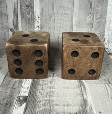 2pc wood dice for sale  BRISTOL