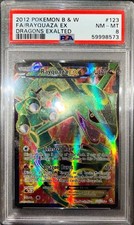 [PSA 8] Pokemon Rayquaza EX #123/124 Full Art - Dragons Exalted 🐉, usado comprar usado  Enviando para Brazil
