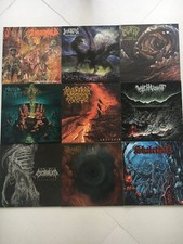 INCANTATION  Fetid  TOMB MOLD  Skelethal  BURIAL  - Lot of 9 Death Metal Vinyls, usado comprar usado  Enviando para Brazil