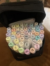 Ohuhu pastel markers for sale  HUNGERFORD