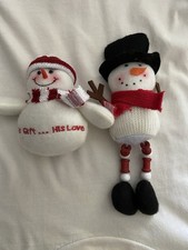 Cute snowman plush for sale  White Lake