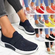 Diamante flat trainers for sale  UK