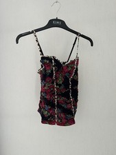 Usado, Regata Feminina Sex And The City Estampa Bleck Frolar Tamanho EUA 34B, EU 75B comprar usado  Enviando para Brazil
