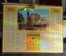 Calendrier postes 1966 d'occasion  Bourg-de-Péage