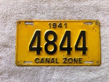 canal zone license plate for sale canal zone license plate for sale Santa Rosa