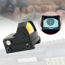 Mini mira colimadora reflexiva ponto vermelho com trilho de 20 mm para caça Glock 17 19 comprar usado  Enviando para Brazil