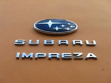08 09 2008 2009 SUBARU IMPREZA SEDAN EMBLEMA TRASEIRO LOGOTIPO EMBLEMA SINAL SÍMBOLO A43260 comprar usado  Enviando para Brazil