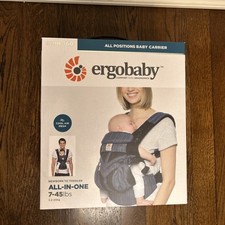 Macacos porta-bebês Ergobaby Ergo Omni 360 todas as posições azul cinza multiuso comprar usado  Enviando para Brazil