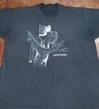 Camiseta vintage Montana Mountain Lion años 80 grande papel fino segunda mano  Embacar hacia Mexico