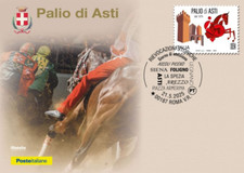 Cartolina filatelica italia usato  Pero