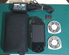 PlayStation Portable PSP-1000 Preto com Carregador, Cartão de Memória 4GB, Capa Macia, Macia comprar usado  Enviando para Brazil