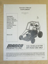 Manco model 812 for sale  Bremen