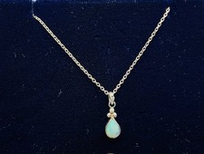 Opal pendant set for sale  DARLINGTON