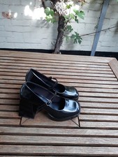 Riemchen pumps plateau gebraucht kaufen  Hürth