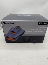 Bomba de ar elétrica recarregável Tuomico com 7 bicos, 16PSI comprar usado  Enviando para Brazil