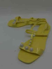 Sandálias Slingback Usadas Melissa + Jason W Amarelas Tamanho 10 comprar usado  Enviando para Brazil