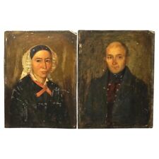 Pair antique portraits for sale  Big Flats