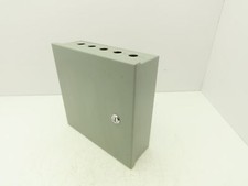 Gabinete elétrico Wiegmann N1C121204 12"X12"X4" com placa traseira comprar usado  Enviando para Brazil