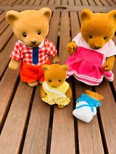 Sylvanian bärenwald familie gebraucht kaufen  Grefrath