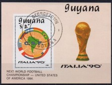 Guyana italia90 coppa usato  Corinaldo