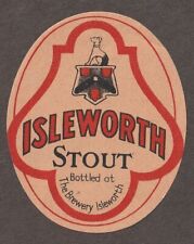 Isleworth stout paper for sale  CROMER