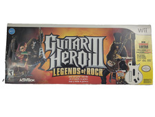 Usado, Nintendo Wii Guitar Hero Gibson Les Paul Wireless Red Octane 95125.805 Branco comprar usado  Enviando para Brazil