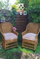 Paire fauteuils coussins d'occasion  Valbonne