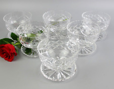 Cut crystal footed for sale  RUISLIP