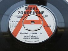 ORANGE BICYCLE  GOODBYE STRANGER 1971 45 REGAL ZONOPHONE DEMO RZ 3029 comprar usado  Enviando para Brazil