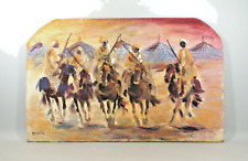Peinture toile contrecollée d'occasion  Lyon III