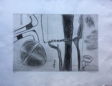 Używany, Gil Schlesinger (1931) Logica DDR Arte Incisione Scuola Di Lipsia 50 X 65 Cm na sprzedaż Używany, Gil Schlesinger (1931) Logica DDR Arte Incisione Scuola Di Lipsia 50 X 65 Cm na sprzedaż  Wysyłka do Poland