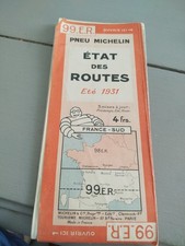 Carte routière michelin d'occasion  Ouistreham
