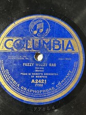 Handy's Orchestra Memphis -  Snaky Blues/Fuzzy Wuzzy Rag  1917 COLUMBIA 78RPM segunda mano  Embacar hacia Mexico