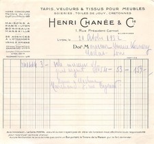 Invoice 1932 velvet d'occasion  Expédié en Belgium